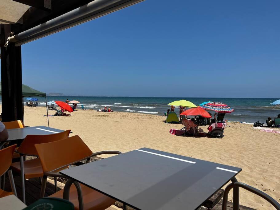 Great Sun Terrace Close To Beach Gran Alacant Buitenkant foto
