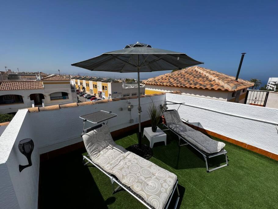 Great Sun Terrace Close To Beach Gran Alacant Buitenkant foto